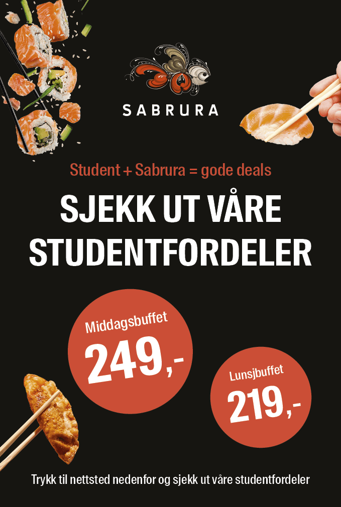 Sabrura - Studentfordeler