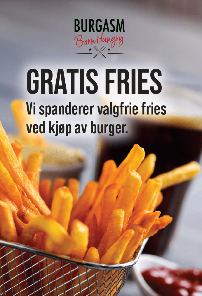 Burgasm - Gratis Fries
