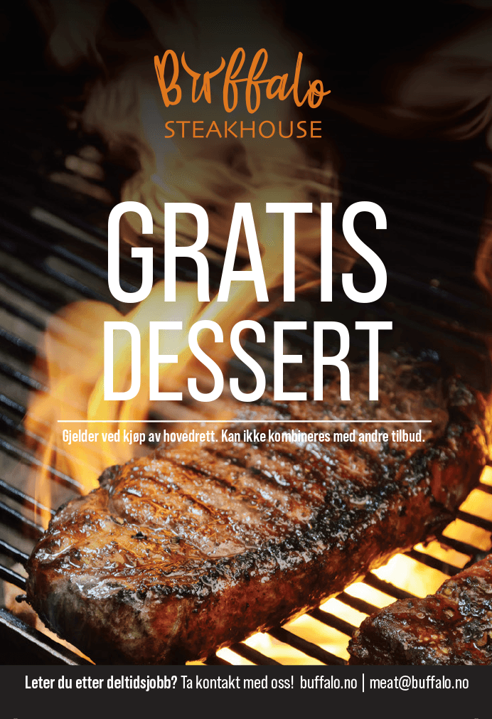 Buffalo - Gratis dessert