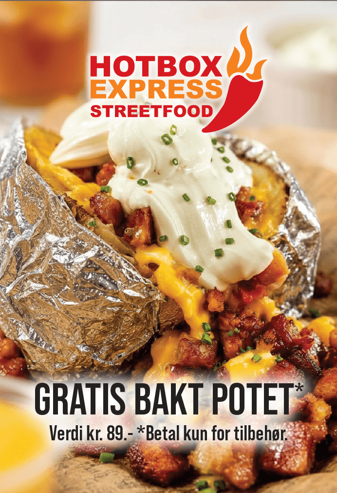 Hotbox Express - Gratis bakt potet
