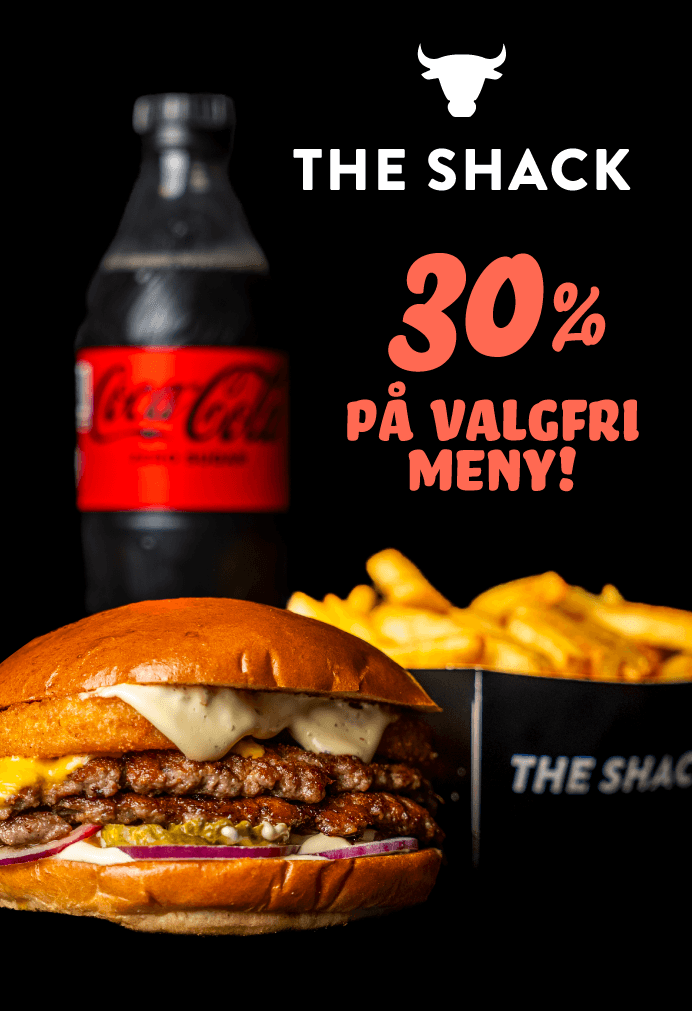 The Shack - 30% valgfri meny